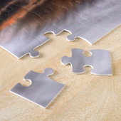 冬のキツネケベック・カナダ。 ジグソーパズル (側面)