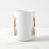 冬のキツネマグ コーヒーマグカップ (中央)