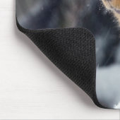 冬のキツネリス マウスパッド (コーナー)