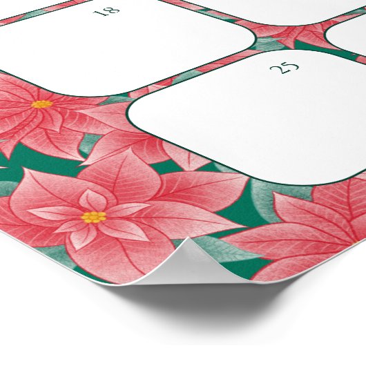 冬のキツネ赤ちゃんシャワー予定日を推測 ポスター (角)