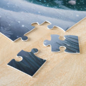 冬のキツネ ジグソーパズル (側面)