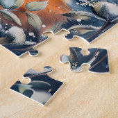 冬のキツネ ジグソーパズル (側面)