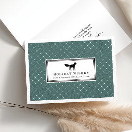 冬のキツネ|休日企業の シーズンカード