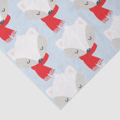 冬のキツネ 薄葉紙 (詳細)