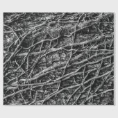 冬のキヅタ ラッピングペーパー (フラット)