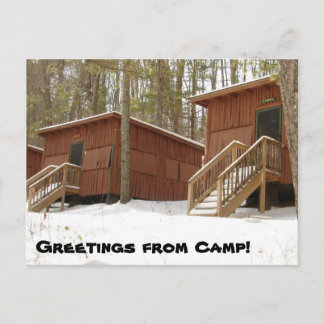 冬のキャビン・ロー！ ポストカード