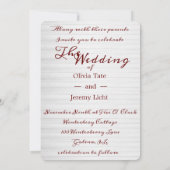 冬のキャンドルと雪 招待状 (裏面)