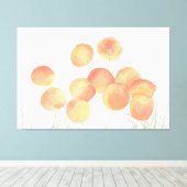 冬のキャンバス印刷でアプリコットの夢を見る キャンバスプリント (インサイチュ (ウッドフロア))