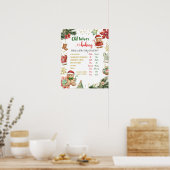 冬のクッキー性別で老妻の物語の記事を明らかにする ポスター (キッチン)