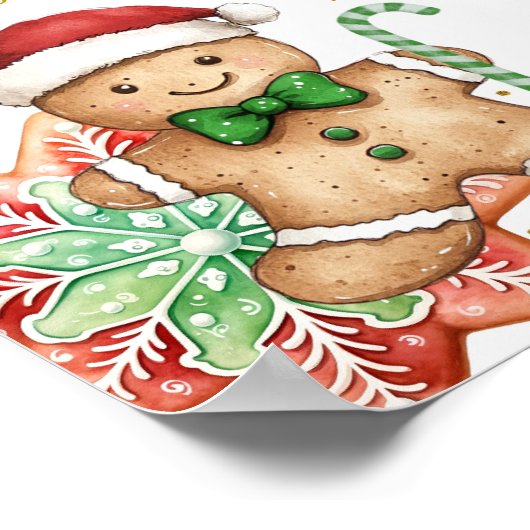 冬のクッキー性別で老妻の物語の記事を明らかにする ポスター (角)