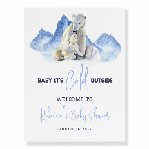 冬のクマの赤ちゃんシャワーへようこそ