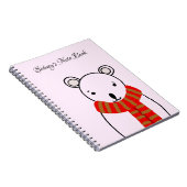 冬のクマ ノートブック (右側)