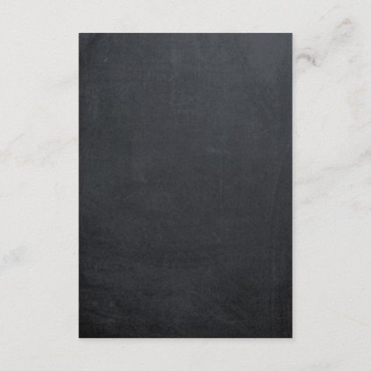 冬のクリスマスの結婚式の詳細情報カード エンクロージャーカード (裏面)