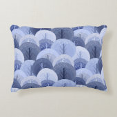 冬のクリスマスの継ぎ目のないパターン。~というパターン アクセントクッション (正面)