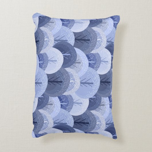 冬のクリスマスの継ぎ目のないパターン。~というパターン アクセントクッション (裏面(縦))