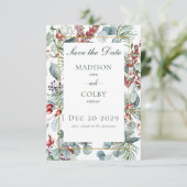 冬のクリスマスの緑の日を保存 セーブザデート (スタンド正面)