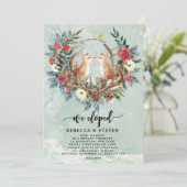 冬のクリスマスの花の孤私達は駆け落ちしました 招待状 (スタンド正面)