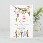 冬のクリスマスの飾り彼または彼女が明かす 招待状 (スタンド正面)