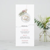 冬のクリスマスオーナメントメニュー メニュー (スタンド正面)