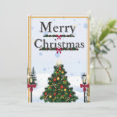 冬のクリスマスカード シーズンカード (スタンド正面)