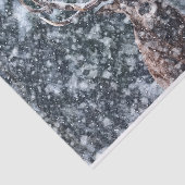 冬のクリスマススノーディアー 薄葉紙 (詳細)