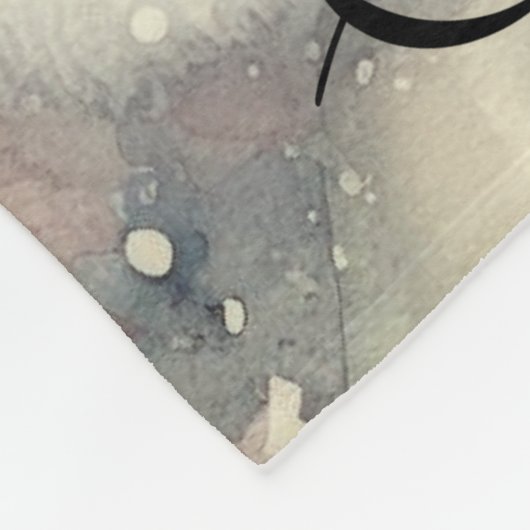 冬のクリスマスツリーの装飾の休日 フリースブランケット (角)