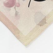 冬のクリスマスツリーの装飾の休日 フリースブランケット (角)