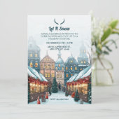 冬のクリスマスビレッジは雪を降らせた 招待状 (スタンド正面)