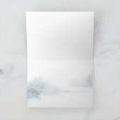 冬のクリスマスホリデエレガントースタグ シーズンカード (内部)