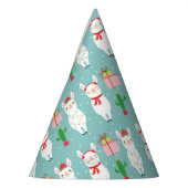 冬のクリスマスラマス |休日 パーティーハット (左)