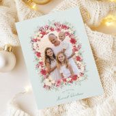 冬のクリスマス休暇 シーズンカード