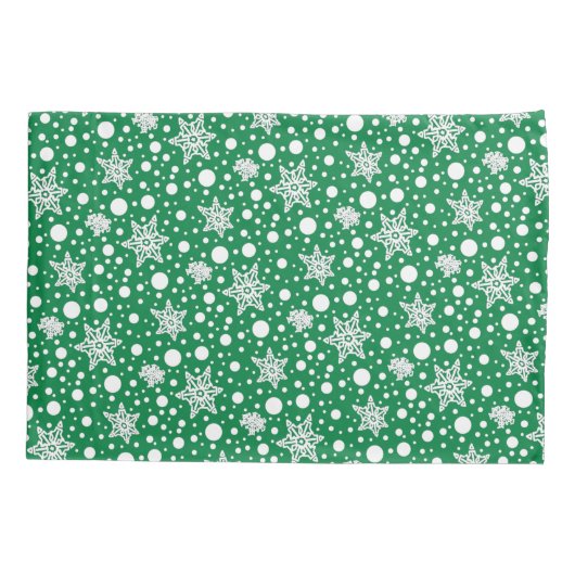 冬のクリスマス旧英語シェプドグレイ1かわいい 枕カバー (裏面-左)