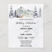 冬のクリスマス雪の景観予算 チラシ (正面)