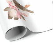 冬のクリスマス1st誕生日パーティー ラッピングペーパー (ロールコーナー)