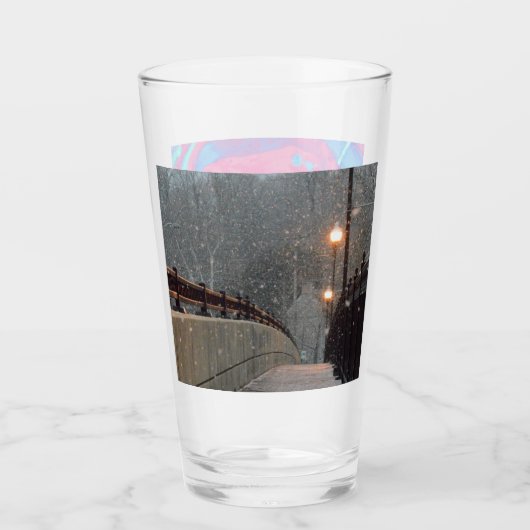 冬のクリスマス86 タンブラーグラス (正面)