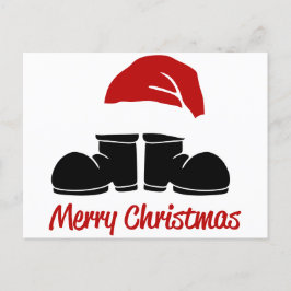 冬のクリスマス ポストカード