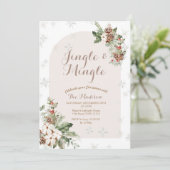 冬のクリスマス 結婚する季節 招待状 (スタンド正面)