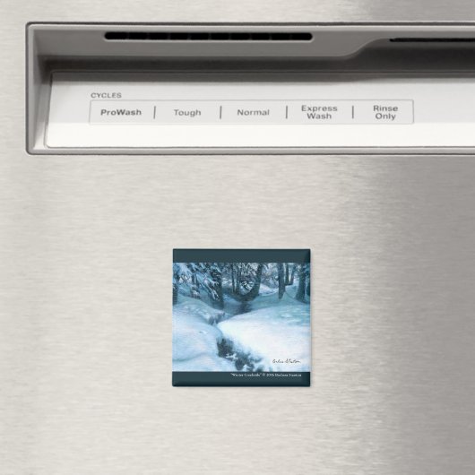 冬のクリークサイド マグネット (インサイチュ (食洗機))