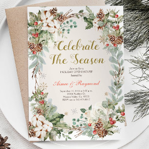 冬のクリ祝ス・ザ・シーズンオープン・ハウス 招待状