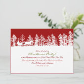 冬のク赤と白リスマスパーティー 招待状 (スタンド正面)