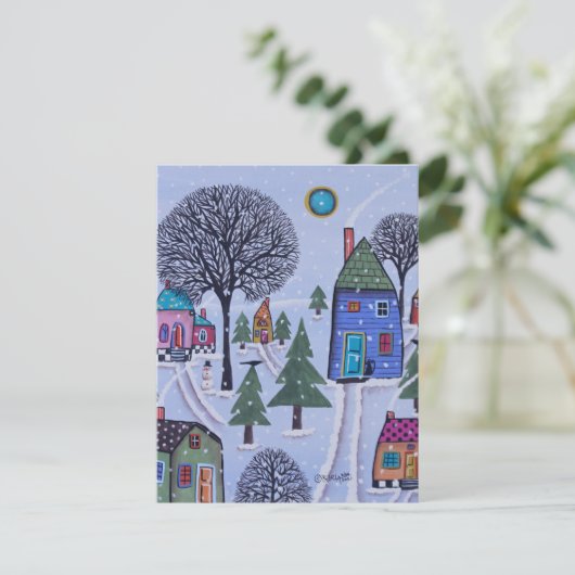 冬のグリーティングカード (スタンド正面)