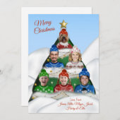 冬のグリーティングカード シーズンカード (正面/裏面)