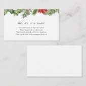 『冬のグリーンブックス』(ベビー挿入カード) エンクロージャーカード (正面/裏面)