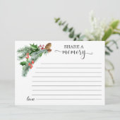 冬のグリーンリーベリー共有アメモリアメント 案内状 (スタンド正面)