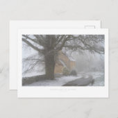 冬のコッツウォルズ ポストカード (正面/裏面)