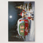 冬のコーギキャラバンクリスマスアドベンチャー ジグソーパズル (縦)