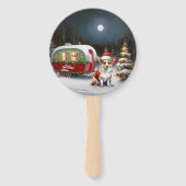 冬のコーギキャラバンクリスマスアドベンチャー ハンドファン (裏面)
