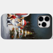 冬のコーギキャラバンクリスマスアドベンチャー Case-Mate iPhoneケース (裏面 (横))