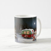 冬のコーギーキャラバンクリスマスアドベンチャー コーヒーマグカップ (正面右)