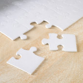 冬のコートを着た少女 ジグソーパズル (側面)